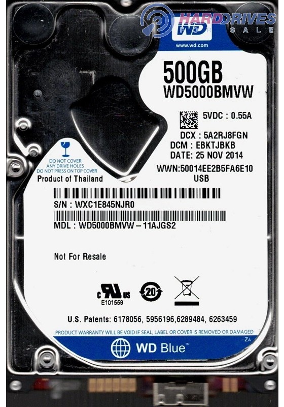 WD5000BMVW-11AJGS2