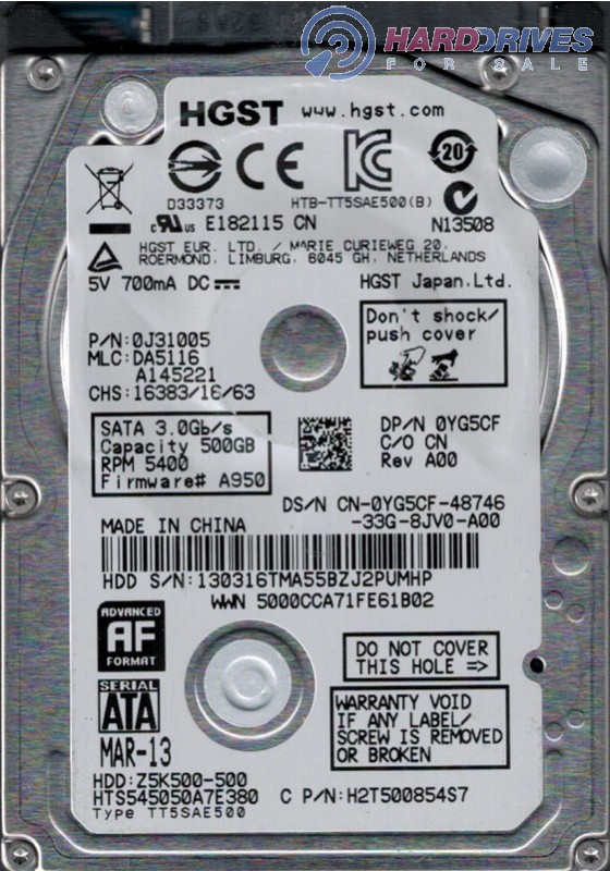 HTS545050A7E380
