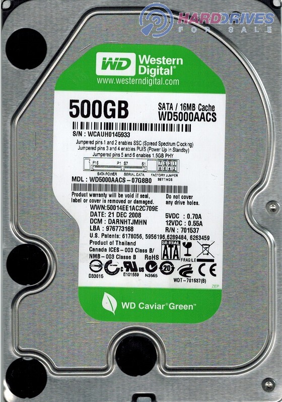 WD5000AACS-07G8B0