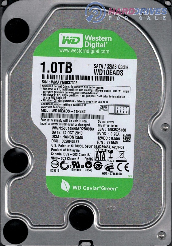 WD10EADS-11P8B2