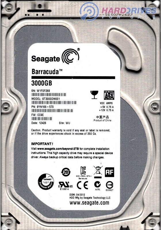 ST3000DM001