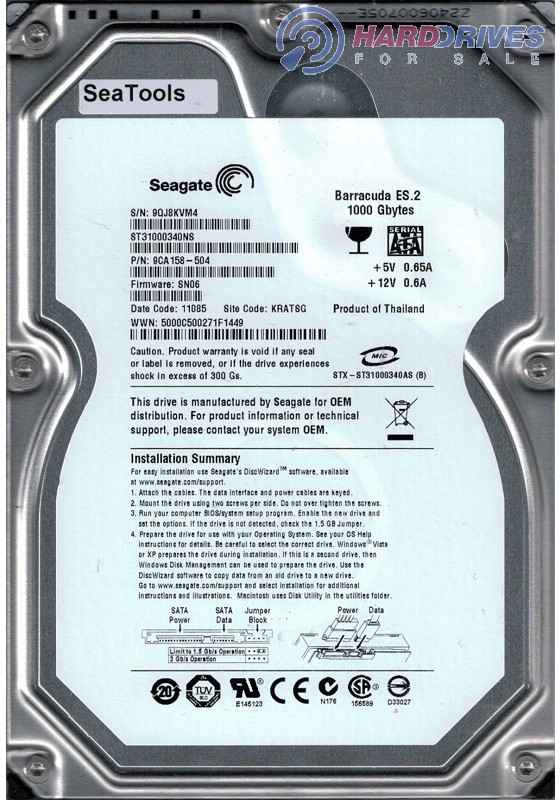 ST31000340NS