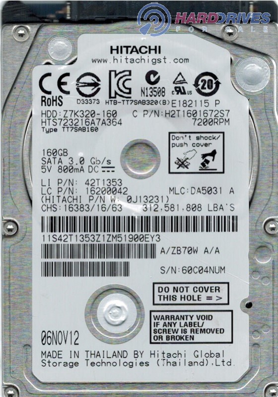 HTS723216A7A364