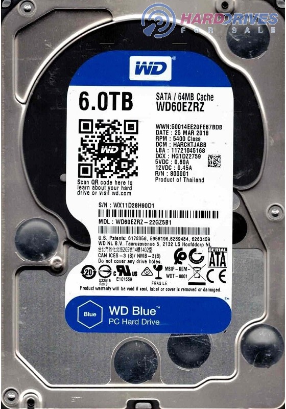 WD60EZRZ-22GZ5B1
