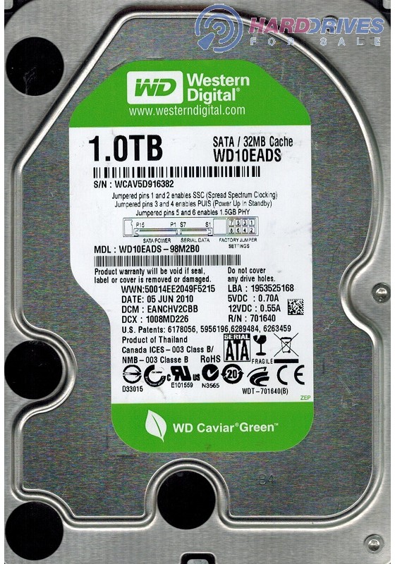  WD10EADS-98M2B0