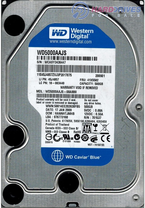WD5000AAJS-08A8B0
