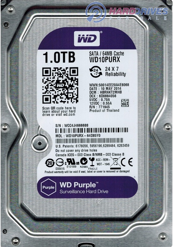 WD10PURX-64D85Y0