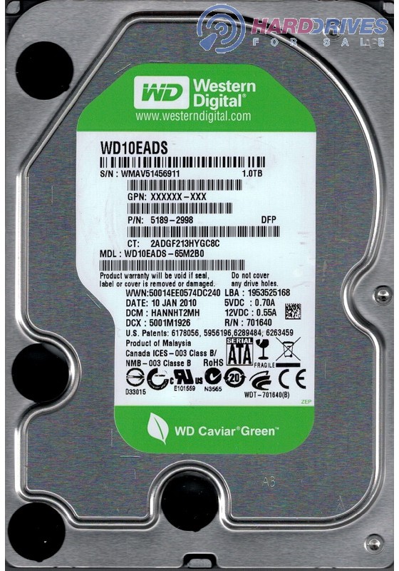 WD10EADS-65M2B0 