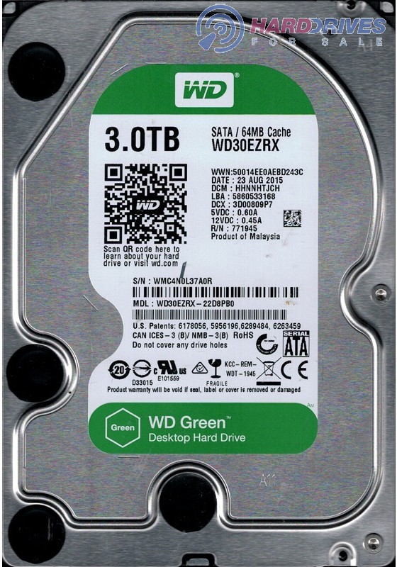 WD30EZRX-22D8PB0