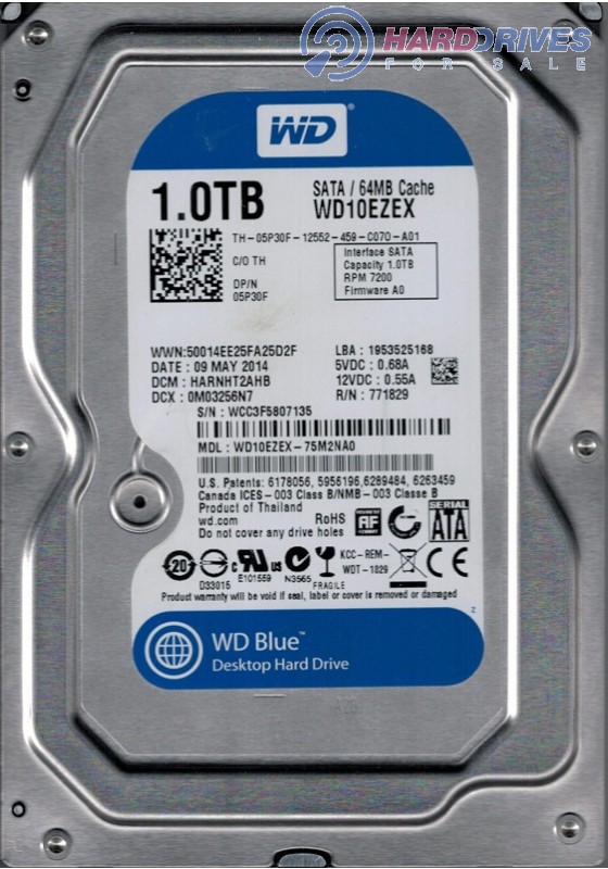 WD10EZEX-75M2NA0