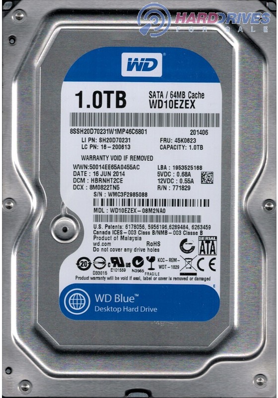 WD10EZEX-08M2NA0