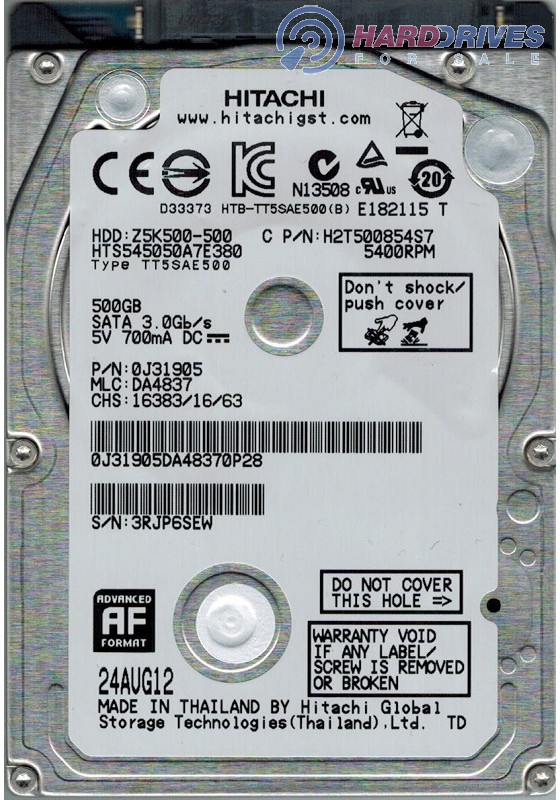 HTS545050A7E380