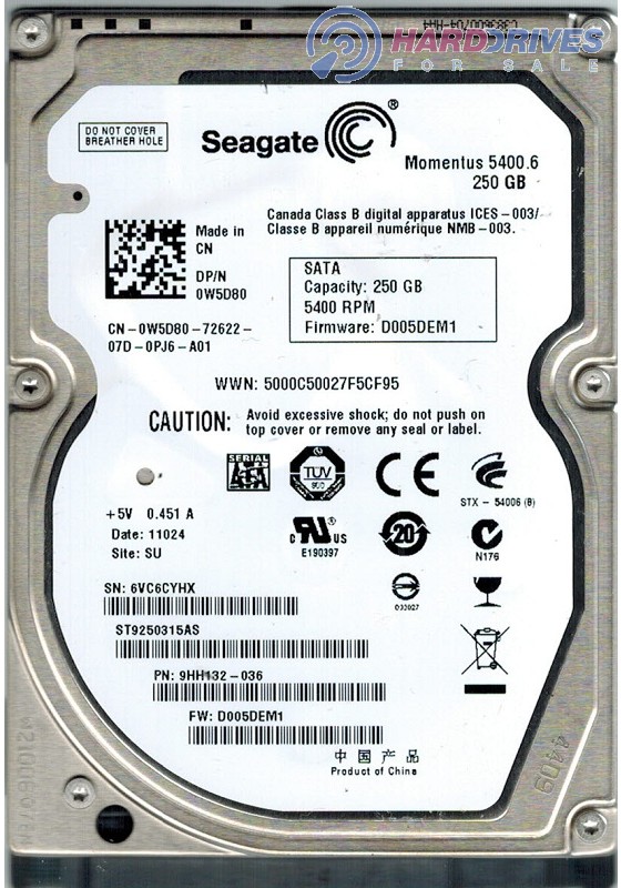 ST9250315AS