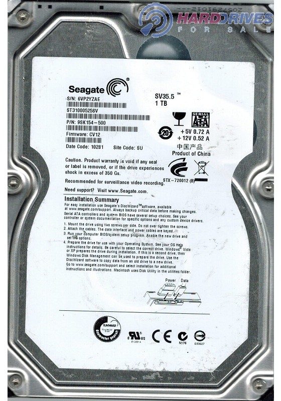 ST31000525SV