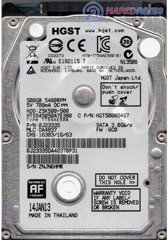 HTS545050A7E380