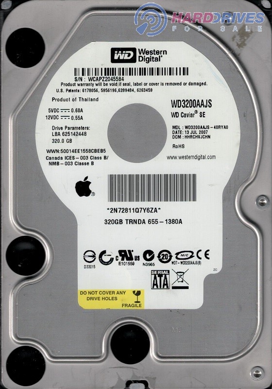 WD3200AAJS-40RYA0
