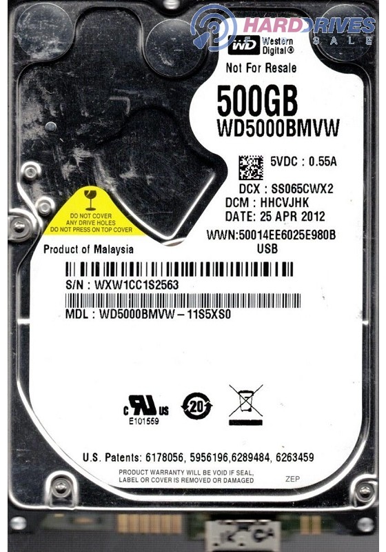WD5000BMVW-11S5XS0