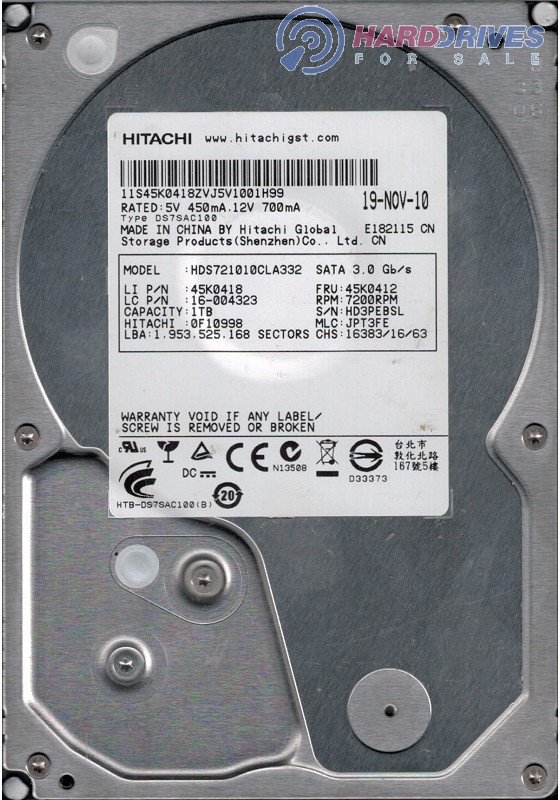HDS721010CLA332