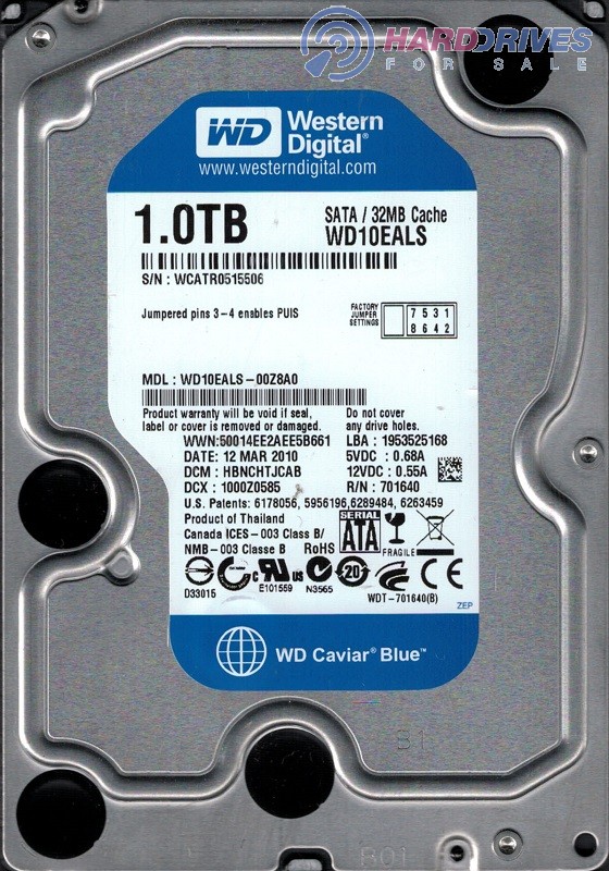 WD10EALS-00Z8A0