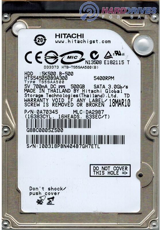 HTS545050B9A300