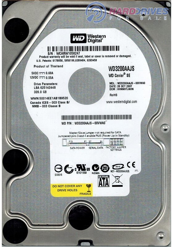 WD3200AAJS-00VWA0