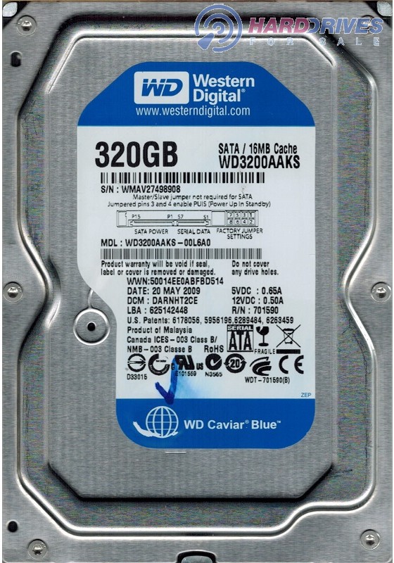 WD3200AAKS-00L6A0