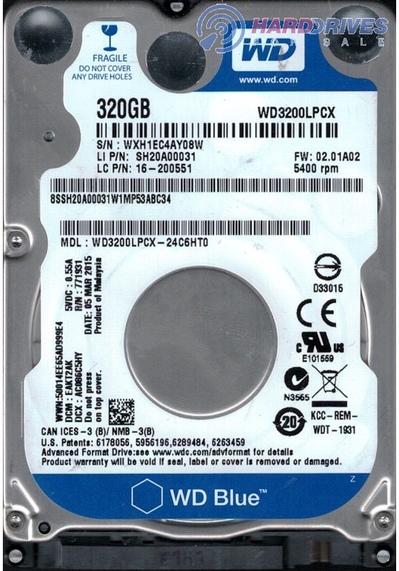 WD3200LPCX-24C6HT0