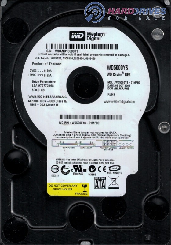 WD5000YS-01MPB0
