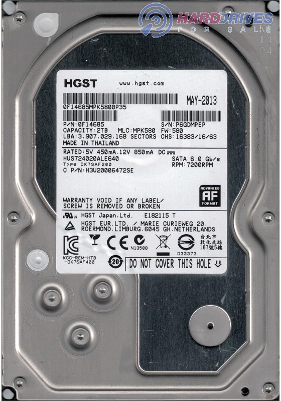HUS724020ALE640