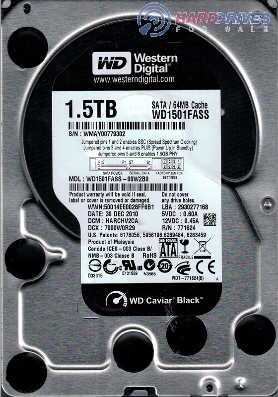 WD1501FASS-00W2B0