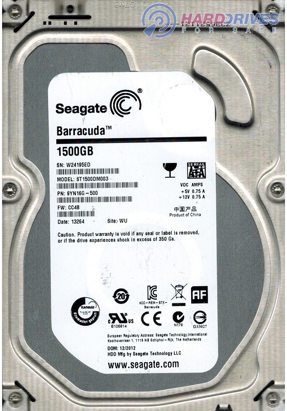 ST1500DM003 9YN16G-500 CC4B WU