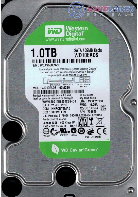 WD10EADS-00M2B0