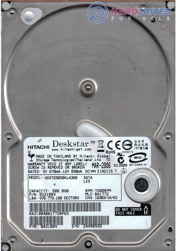 HDS725050KLA360