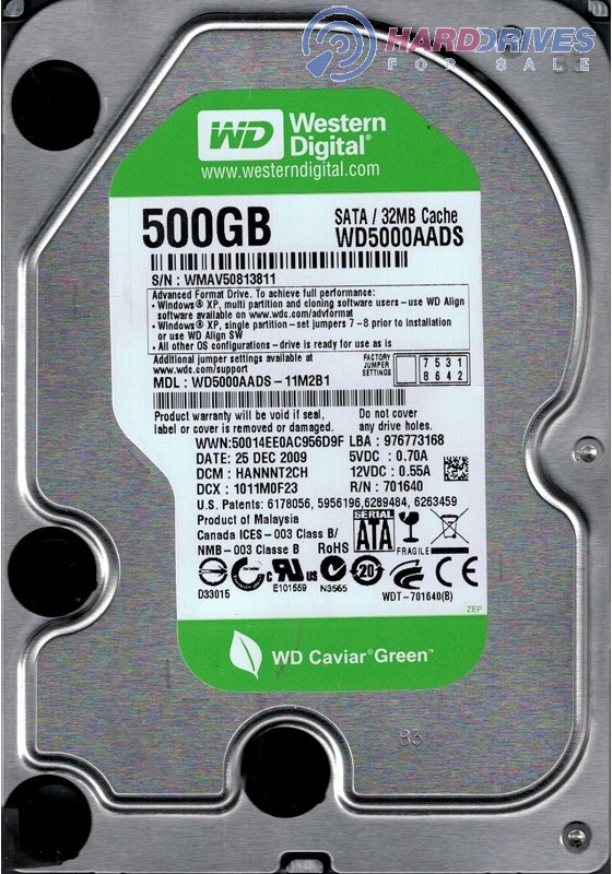 WD5000AADS-11M2B1