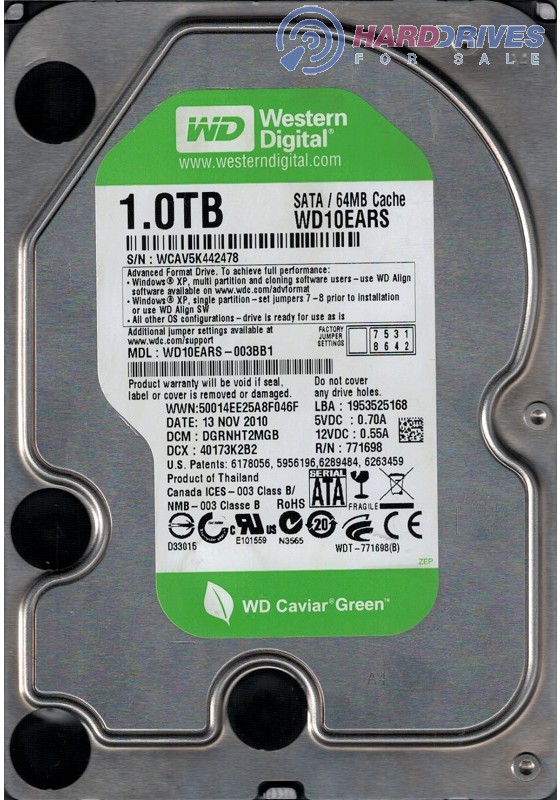 WD10EARS-003BB1