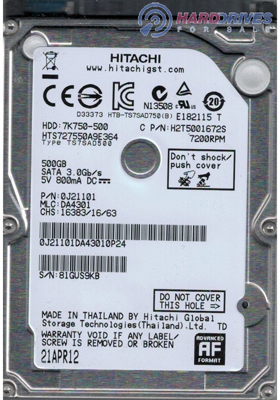 HTS727550A9E364