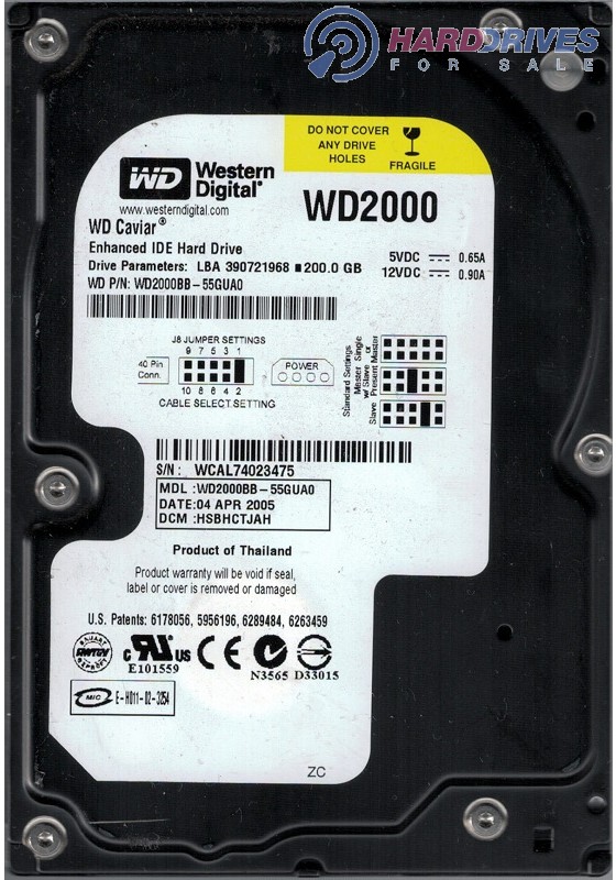 WD2000BB-55GUA0