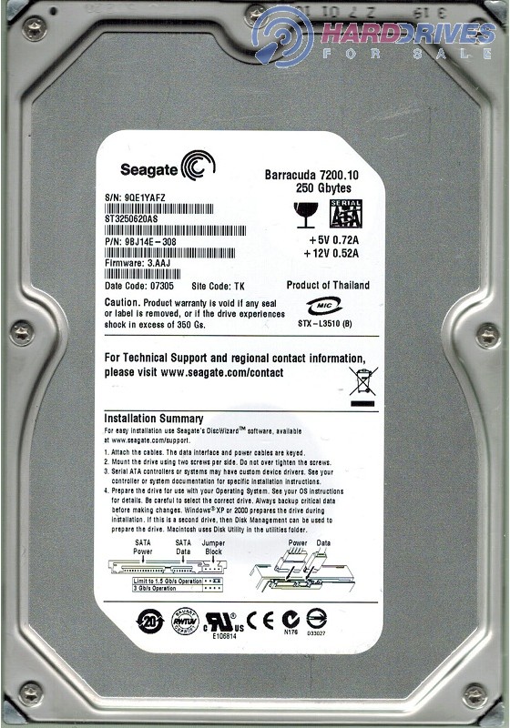 ST3250620AS