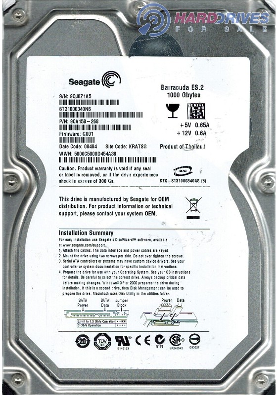 ST31000340NS