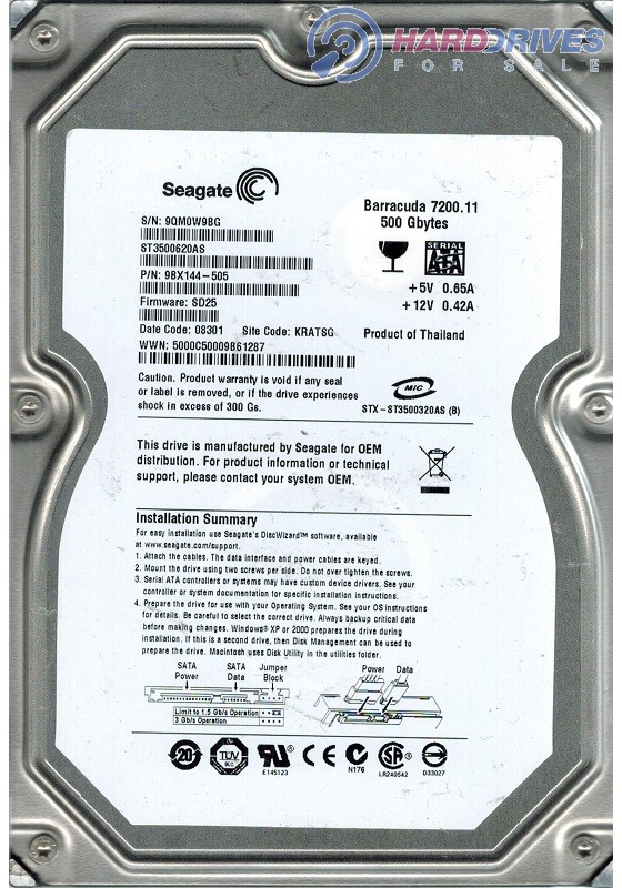 ST3500620AS