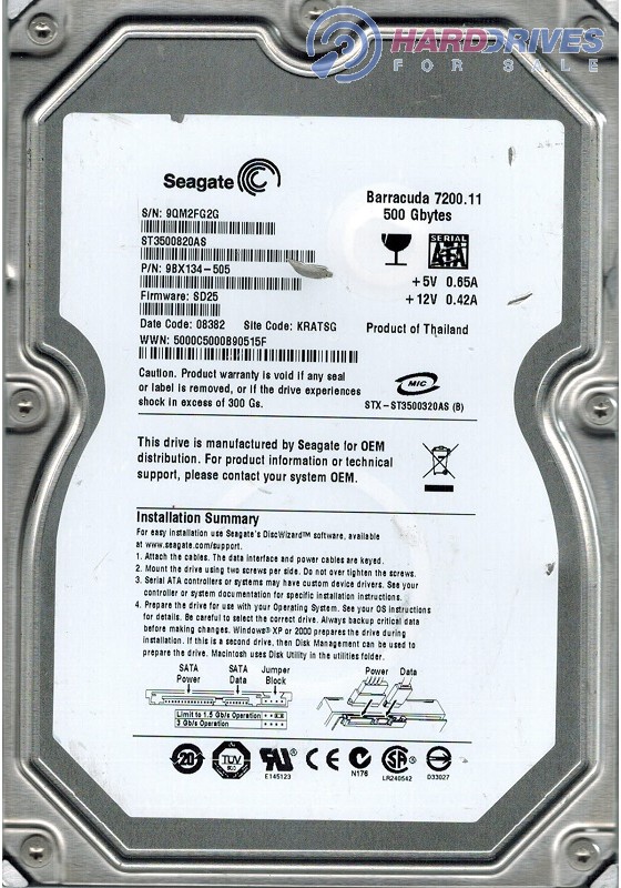 ST3500820AS