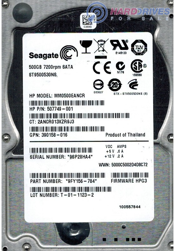 ST9500530NS