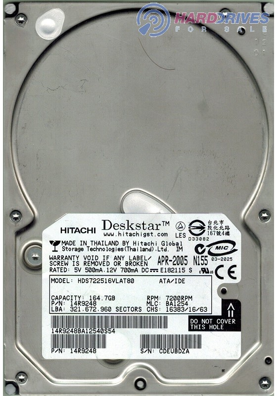 HDS722516VLAT80