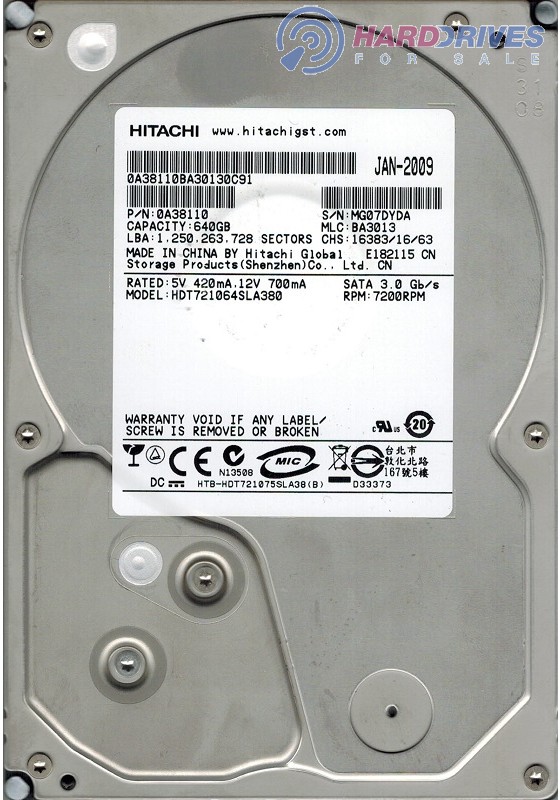 HDT721064SLA380