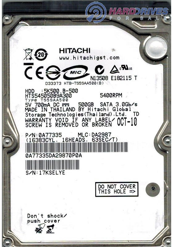 HTS545050B9A300