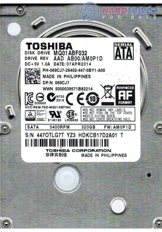  MQ01ABF032 AAD AB00/AM0P1D