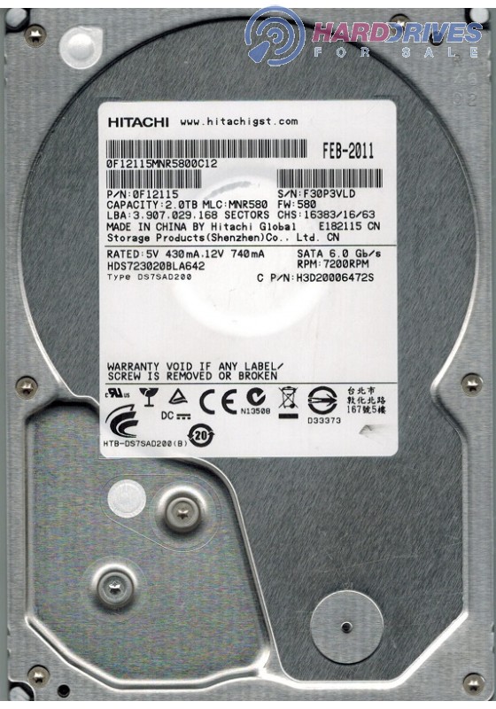 HDS723020BLA642