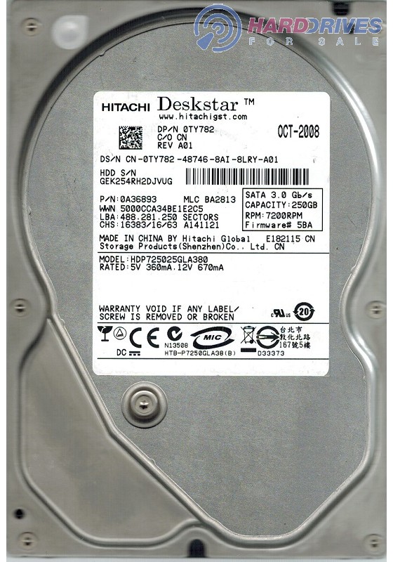 HDP725025GLA380