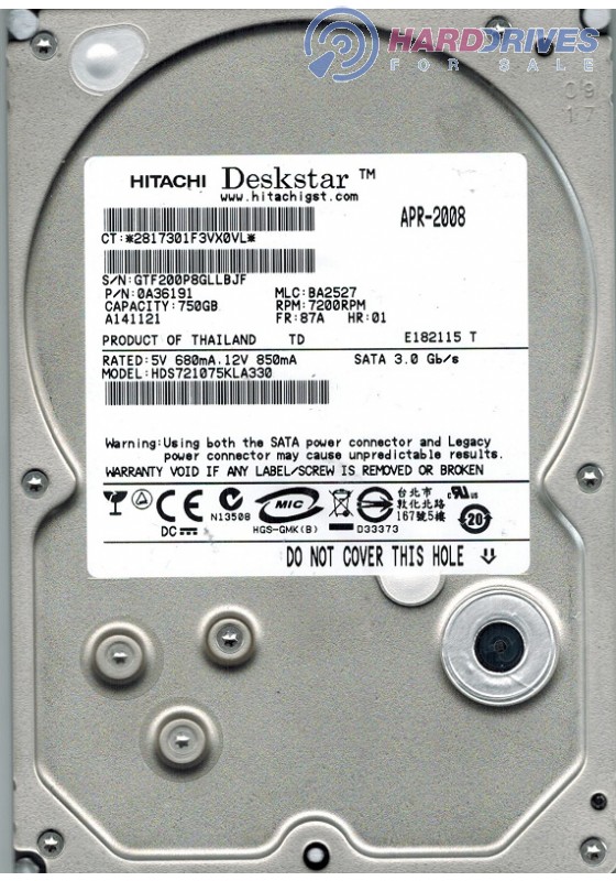 HDS721075KLA330