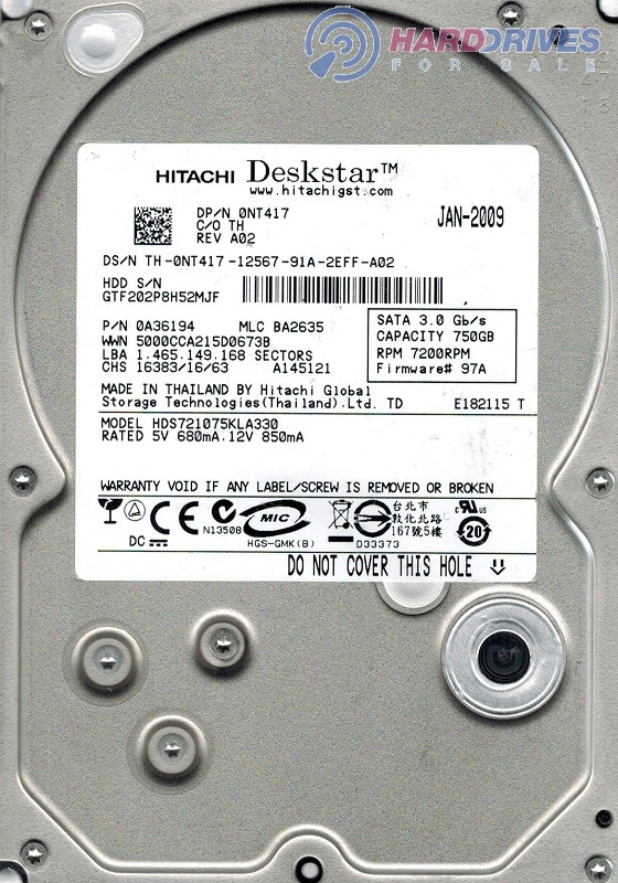 HDS721075KLA330
